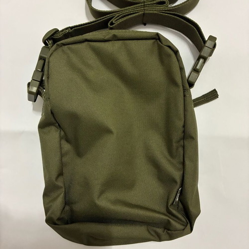 Nike large shoulder bag new green with gold details