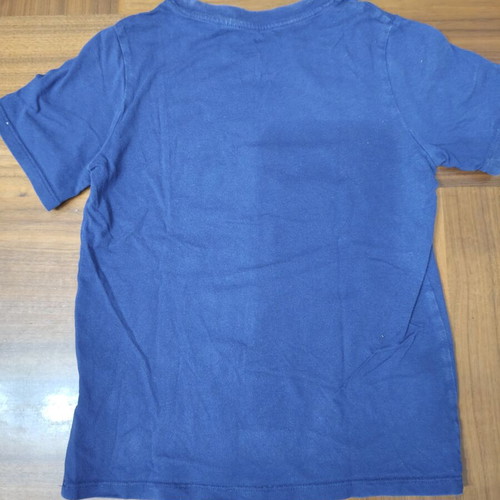 T-shirt H&M Sonic with metallic print, like new, size 122-128 cm