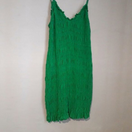 H&M dress green like new