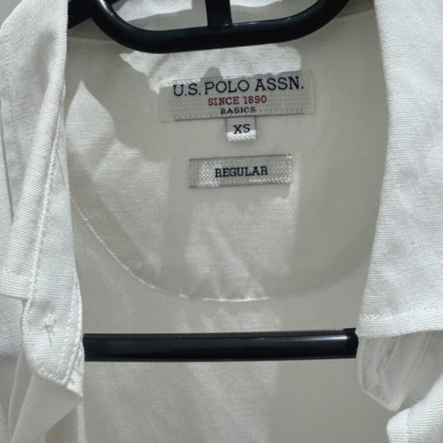 U.S. Polo Assn. men's shirt XS white like new