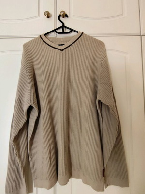 Esprit men's sweater used, beige, size L