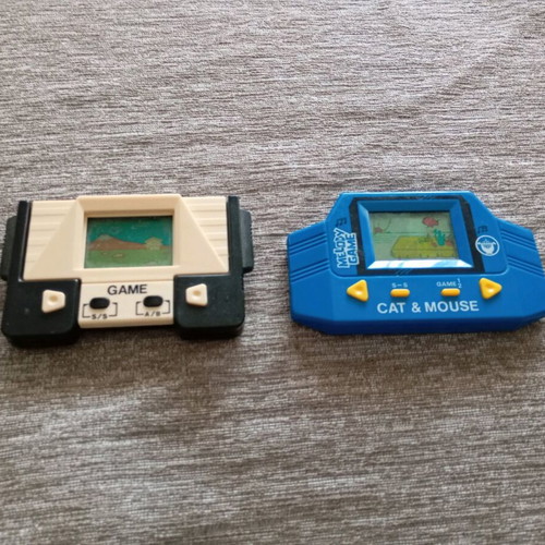 Melody Game Cat & Mouse and Classic LCD Handheld Games set