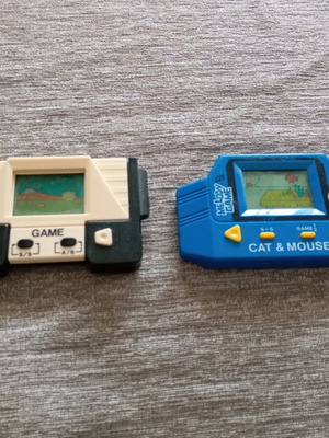 Melody Game Cat & Mouse and Classic LCD Handheld Games set