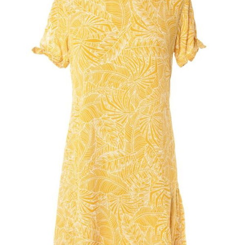 Amichi Mini Dress Medium 38 10 New Mustard Color