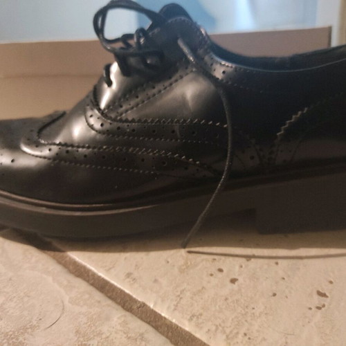 Oxford women's shoe used, black, size 39