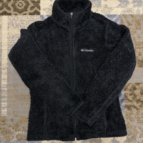 Columbia women's fleece jacket like new, size M, black