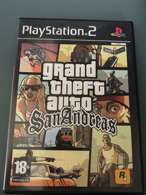 Grand Theft Auto San Andreas PlayStation 2 σαν καινούργιο με αφίσα