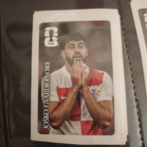 Josko Gvardiol Panini Coca Cola World Cup 2026 sticker like new
