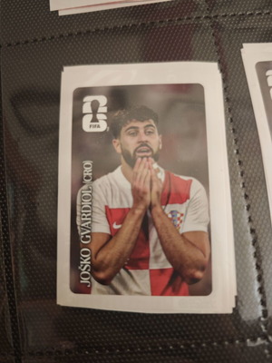 Josko Gvardiol Panini Coca Cola World Cup 2026 sticker like new