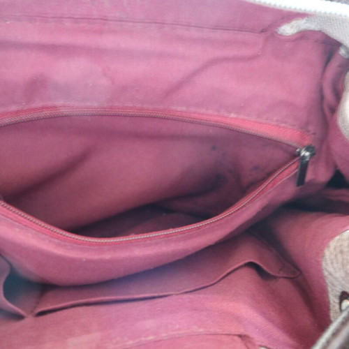 Backpack bag used, brown