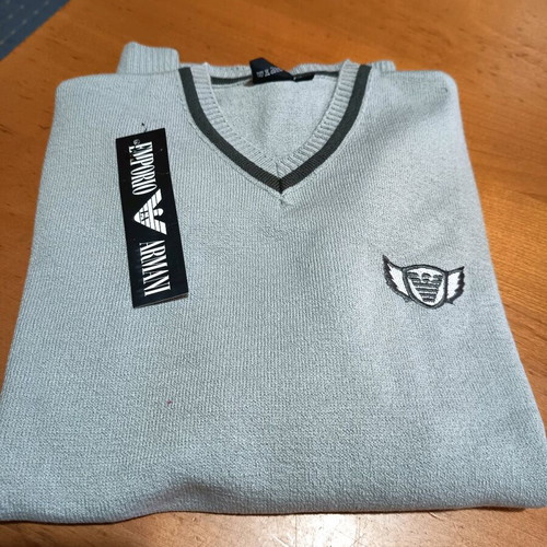 Emporio Armani sweater new, gray, size L/XL