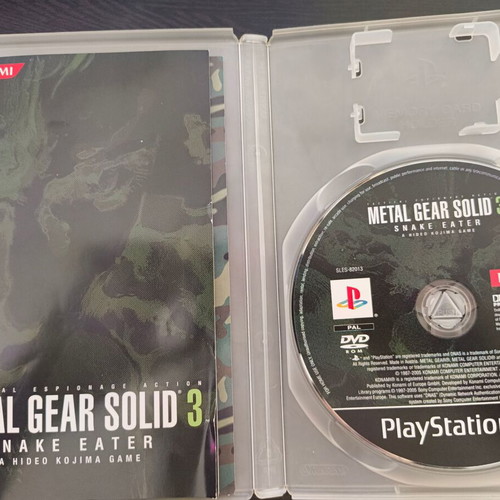 Metal Gear Solid 3 Snake Eater PS2 used action game
