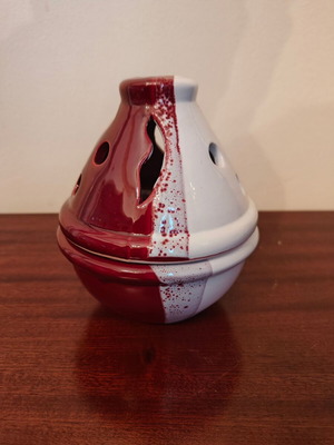 Ceramic container like new for incense burner or aromatic tealight