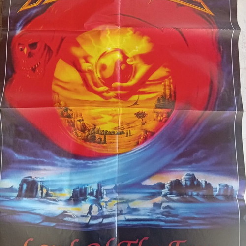 Metal Hammer Double-Sided Band Poster like new