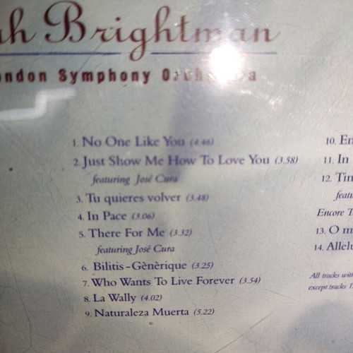 Sarah Brightman Timeless CD very good condition