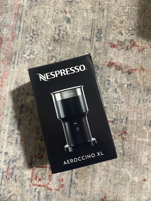 Aeroccino XL Nespresso new for hot and cold milk froth
