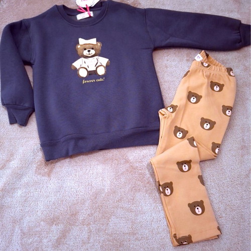 FUNKY Kids Sweatshirt Set with Leggings for 4-Year-Old Girl New