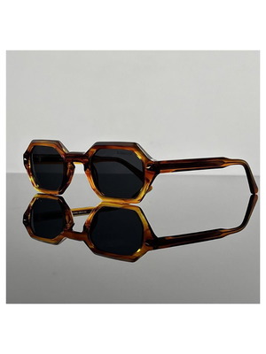 Bormain Hurricane Black Havana sunglasses new, polarized UV400