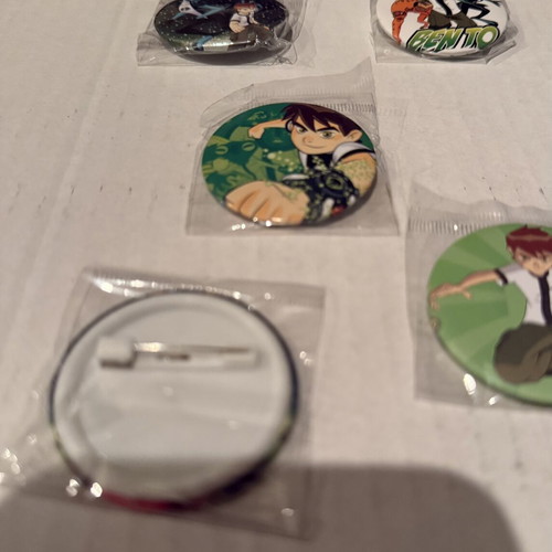 Ben Ten pins new, multicolor set