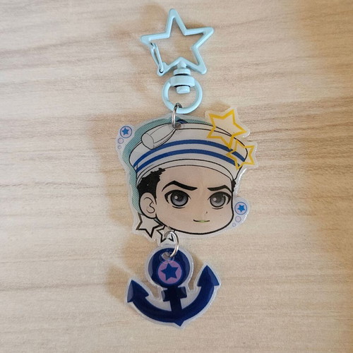 JoJo's Bizarre Adventure Josuke Higashikata Part 8 Handmade Keychain