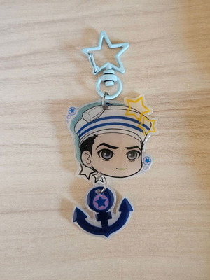 JoJo's Bizarre Adventure Josuke Higashikata Part 8 Handmade Keychain