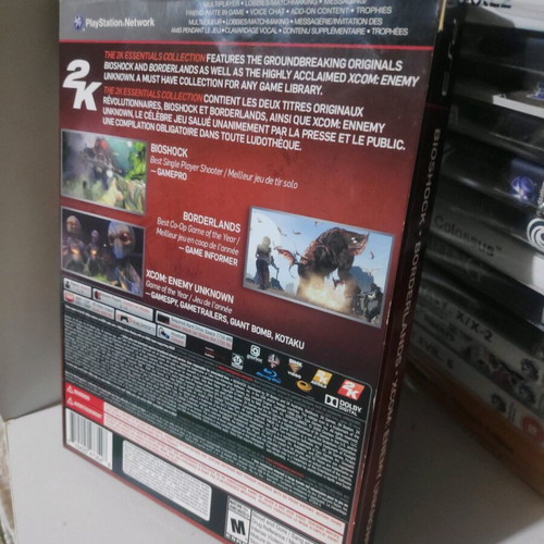 PS3 Bioshock Borderlands Xcom 2k Essentials Collection σαν καινούργιο