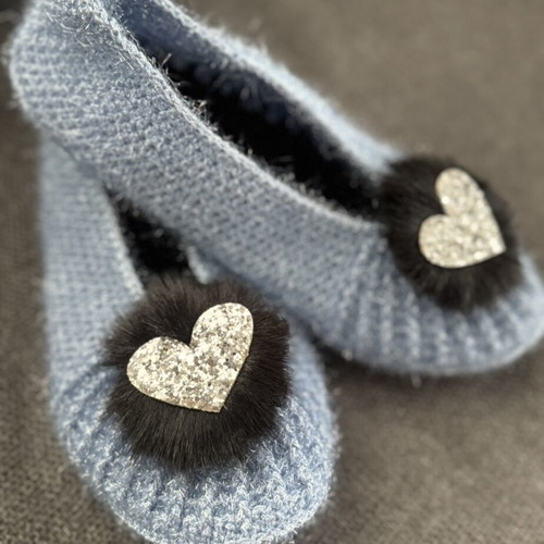 Women’s unique shoes new, handmade, blue size 37.5
