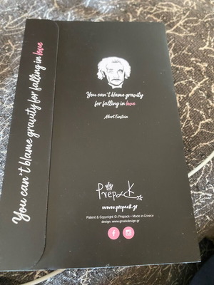 Notebook with Albert Einstein reference and pencil new