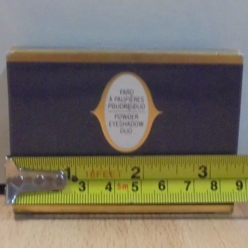 Orlane vintage eyeshadow duo No24 Vert Patine / Oraze blue new with box