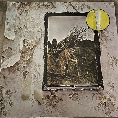 Led Zeppelin vinyl record used, rock genre