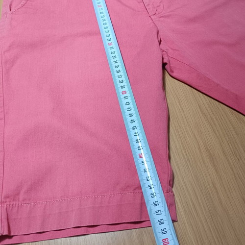 Legend World Wide men's chino shorts, salmon coral, size L
