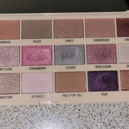 Revolution Cotton Candy palette used