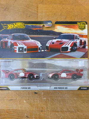Hot Wheels Premium 2 Pack Porsche 935 και 2018 Porsche 935 καινούργιο