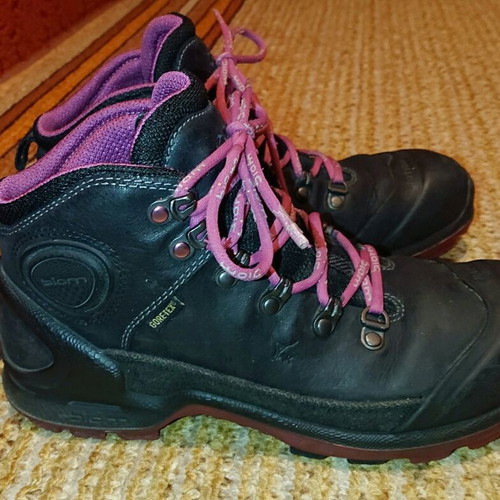 Ecco Biom Gore-Tex boots like new, size 39