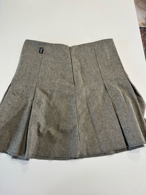 Φούστα Moschino μάλλινη σαν καινούργιο, γκρι και μπεζ