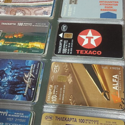 Phone cards collection like new, over 600 unique low print run