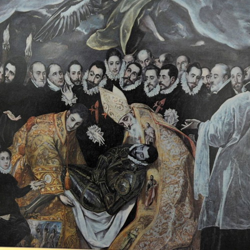 El Greco museum reproductions on canvas set like new