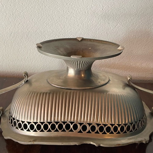 Fruit bowl tin like new with two handles