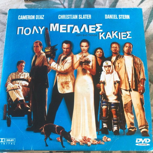 DVD Very Bad Things like new, with subtitles