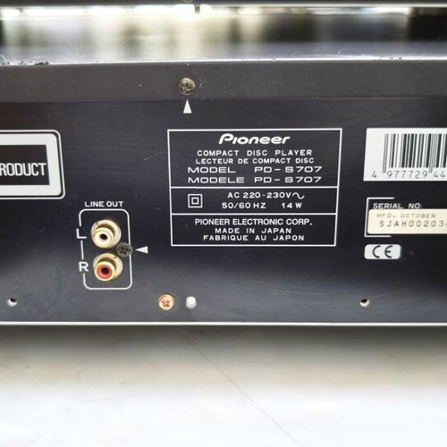 Pioneer PD S707 CD player used