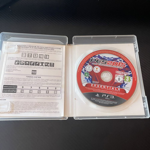 Pro Evolution Soccer 2015 PES 2015 PS3 like new
