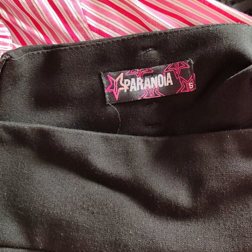 Paranoia women's black pencil skirt like new, size S