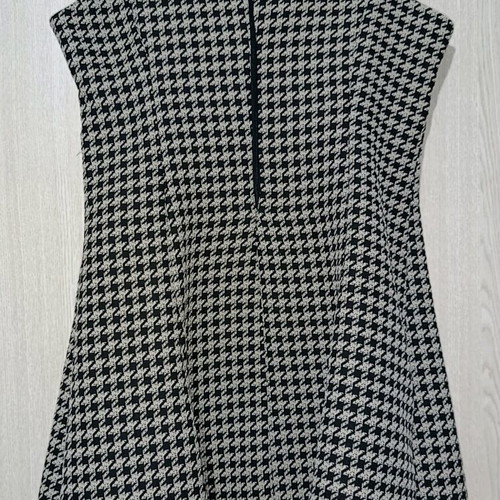 Coocu dress like new, pied-de-poule, size L
