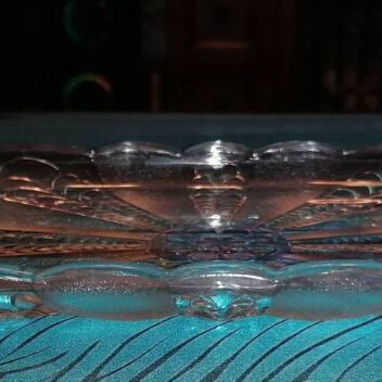Glass Platter for Mezedakia like new