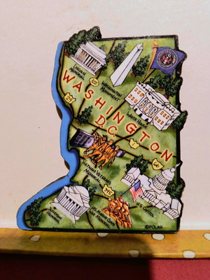 Washington USA magnet like new
