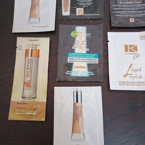 Samples of creams and colognes fragrance 23 pieces new