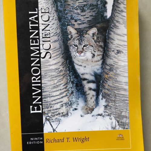 Environmental Science by Richard T. Wright like new English edition