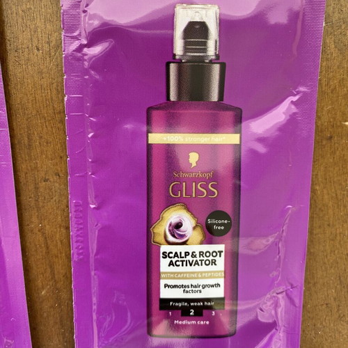 Schwarzkopf Gliss Full Hair Wonder Scalp & Root Activator Treatment pack of 78 new