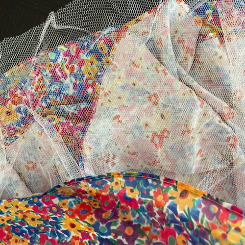 For Love & Lemons Strapless Short Dress Multicolor Like New