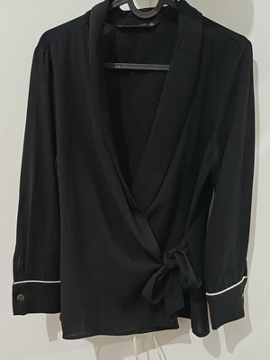 Zara μαύρο κιμονό σακάκι σαν καινούργιο, μέγεθος S